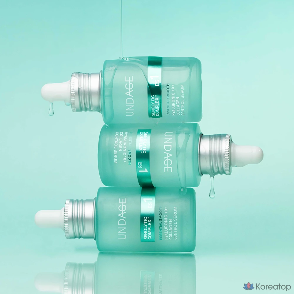 Сыворотка 9wishes Senolytic Complex Undaegie Hyaluronic Acid Collagen Soothing Serum, 40 мл, 1 шт.