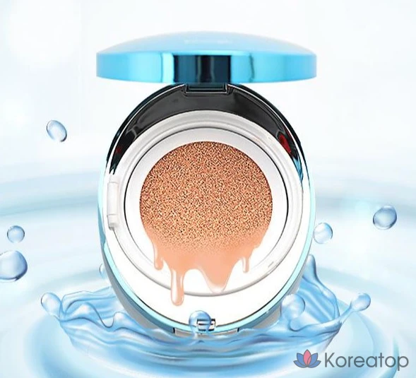 Кушон Enough Collagen Aqua Air Cushion Foundation, оттенок 23 Medium Glow, 15 г, 1 шт.