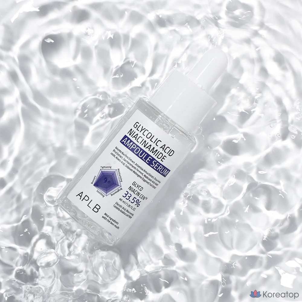 Ампульная сыворотка APLB Glycolic Acid Niacinamide Ampoule Serum, 40 мл, 1 шт.