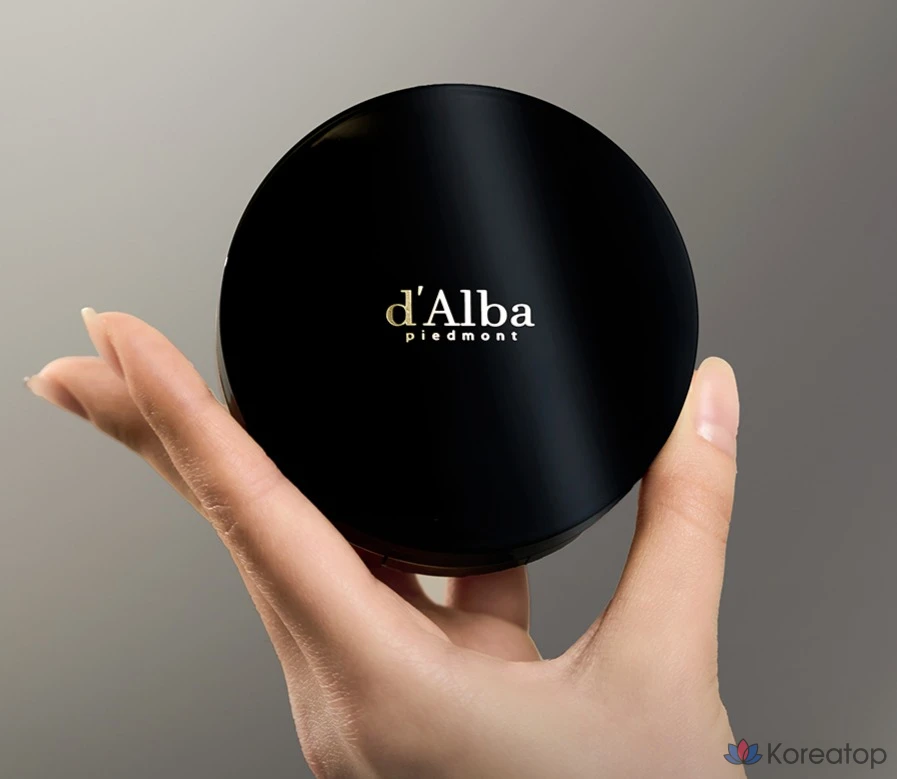 Пилинг d'Alba Skin Fit Grinding Serum Cover Pact, оттенок 23, 20 г + 20 г, 1 шт.