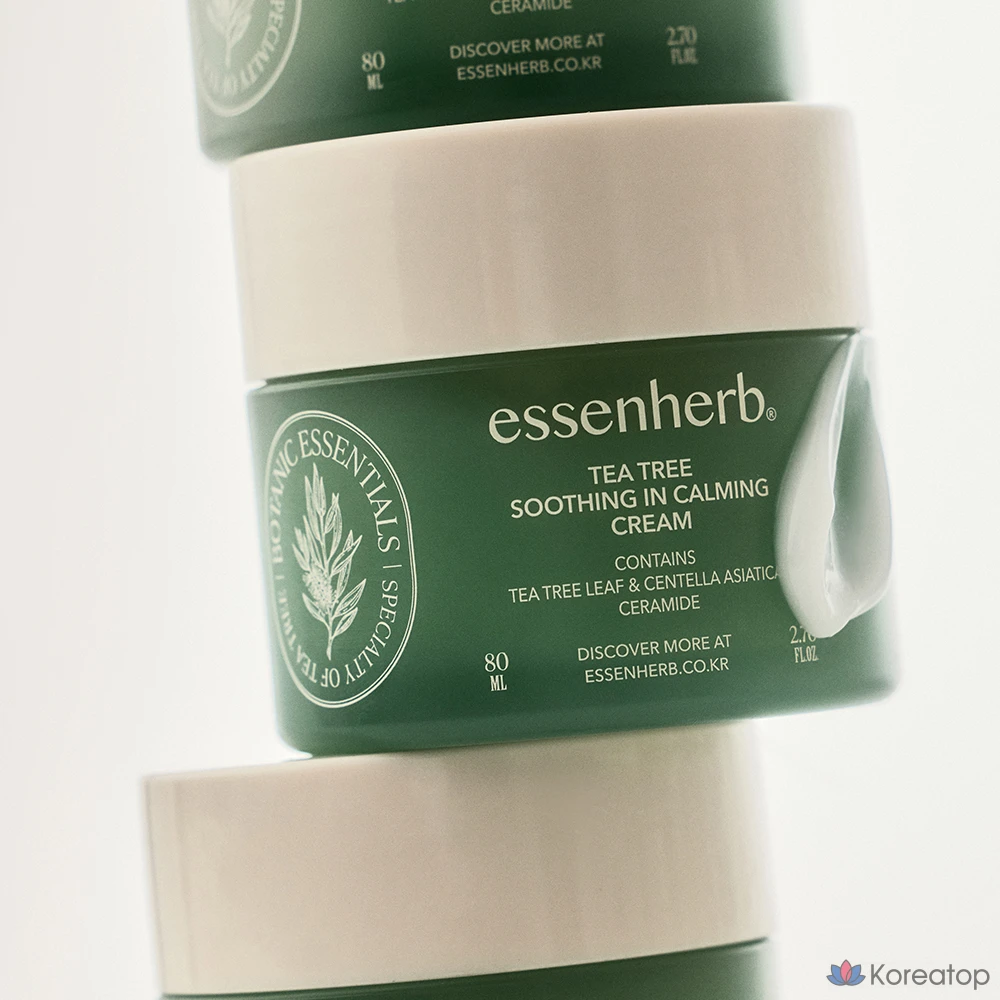 Крем EssenHerb Tea Tree Soothing In Calming Cream, 80 мл, 1 шт.