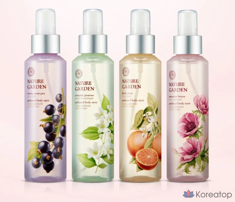 Боди-мист The Face Shop Nature Garden Perfume Body Mist Fresh Citrus, 155 мл, 1 шт.