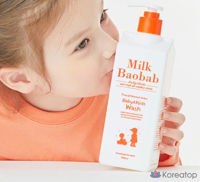 Детское средство для душа Milk Baobab Baby & Kids Body Wash, 500 мл, 1 шт.