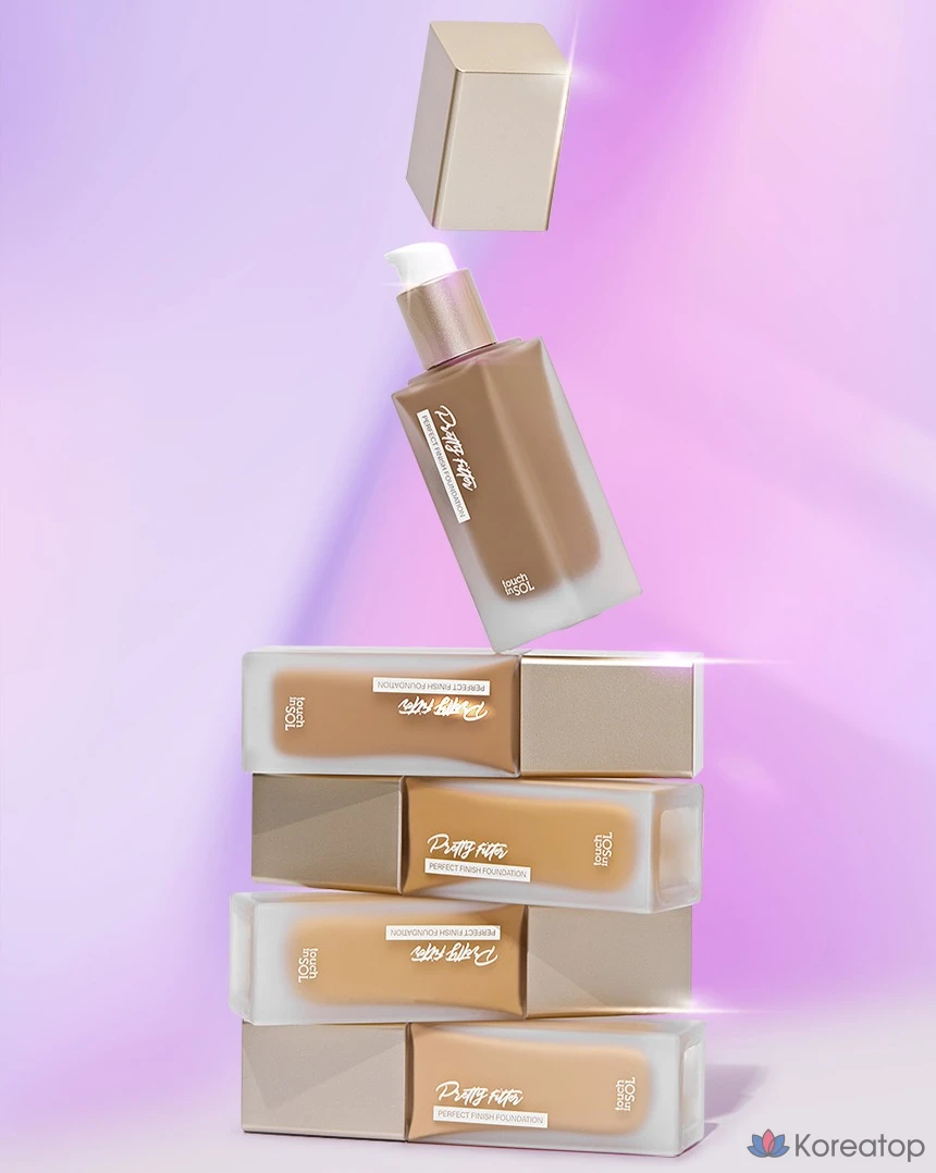 Фундация Touch in Sol Pretty Filter Perfect Finish Foundation, оттенок 5, 35 г, 1 шт.