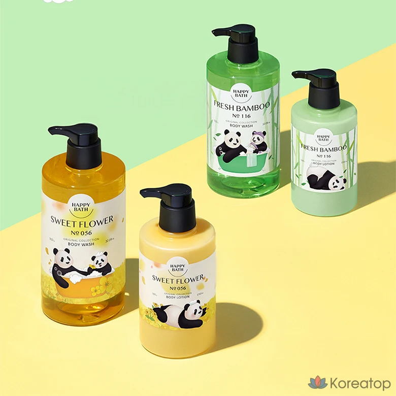 Лосьон для тела Happy Bath Bao Family Original Collection Sweet Rapeseed Flower, 500 г, 1 шт.
