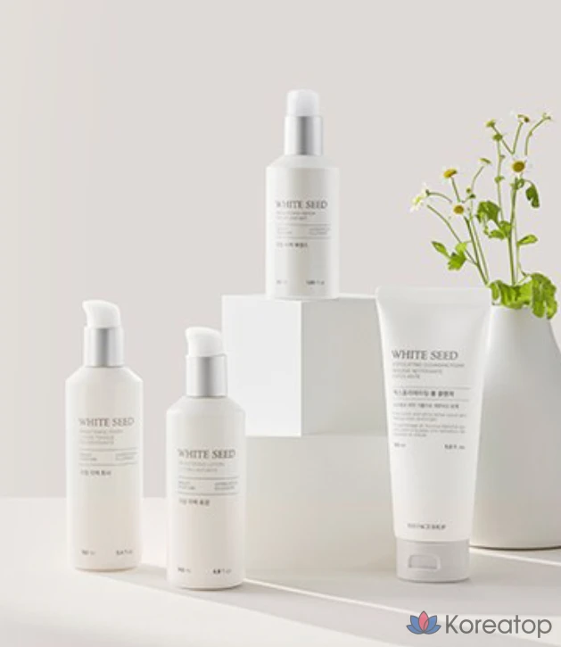 Очищающая пенка The Face Shop White Seed Exfoliating Foam Cleanser, 150 мл, 1 шт.