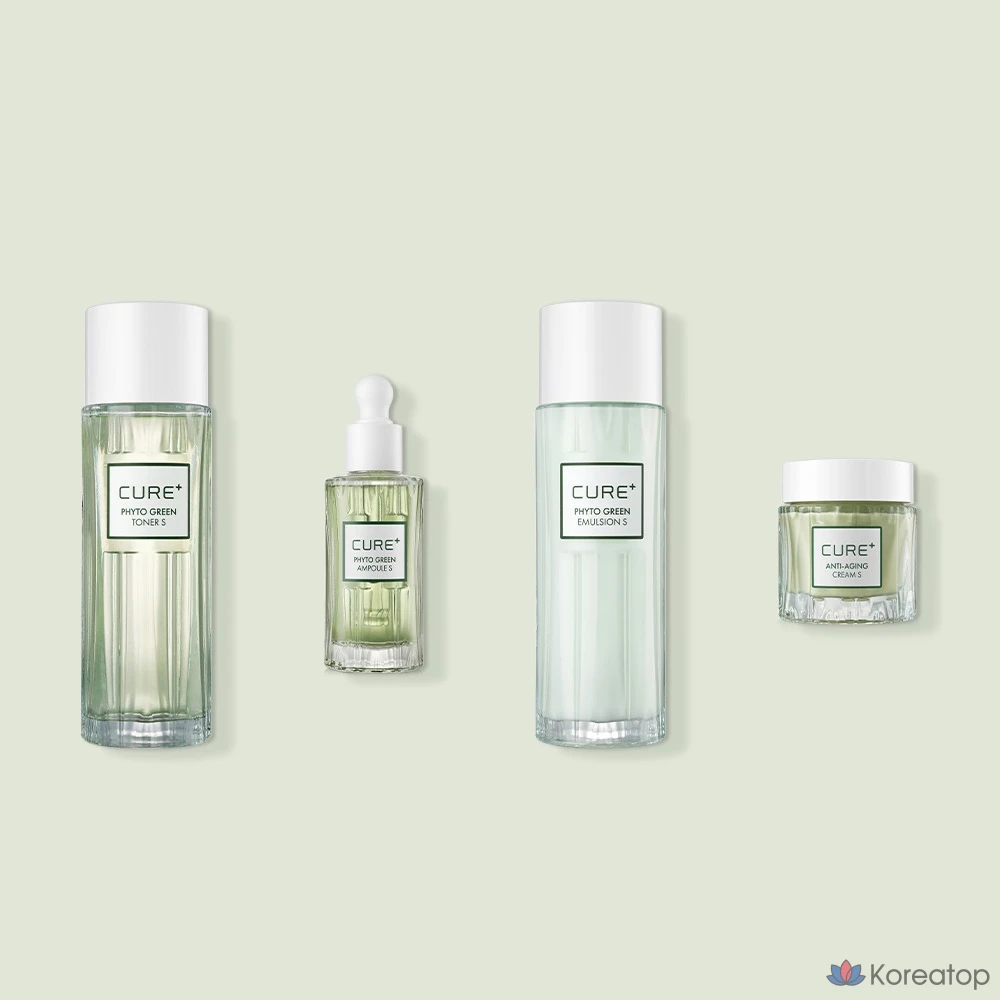 Ампульная сыворотка KIM JEONG MOON Aloe La Sens Loel Cure Phyto Green Ampoule S, 50 мл, 1 шт.