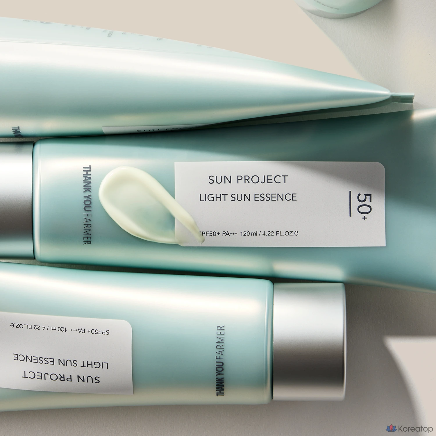 Солнцезащитный крем-эссенция Thank You Farmer Sun Project Light Sun Essence, 120 мл, 1 шт., фото 3