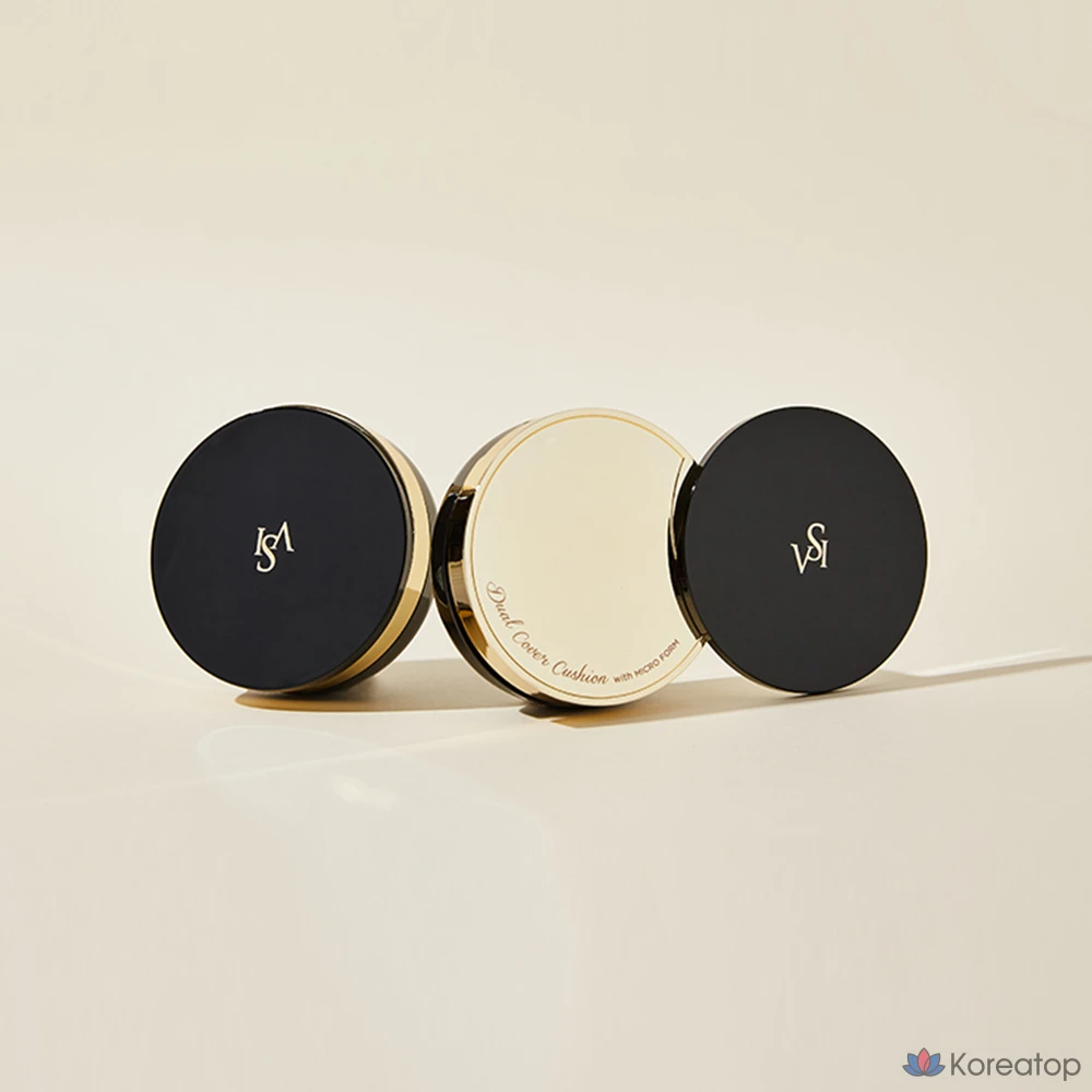 Кушон Isa Knox Dual Cover Cushion Special + Refill, оттенок 23 Natural Beige, 15 г, 1 шт.
