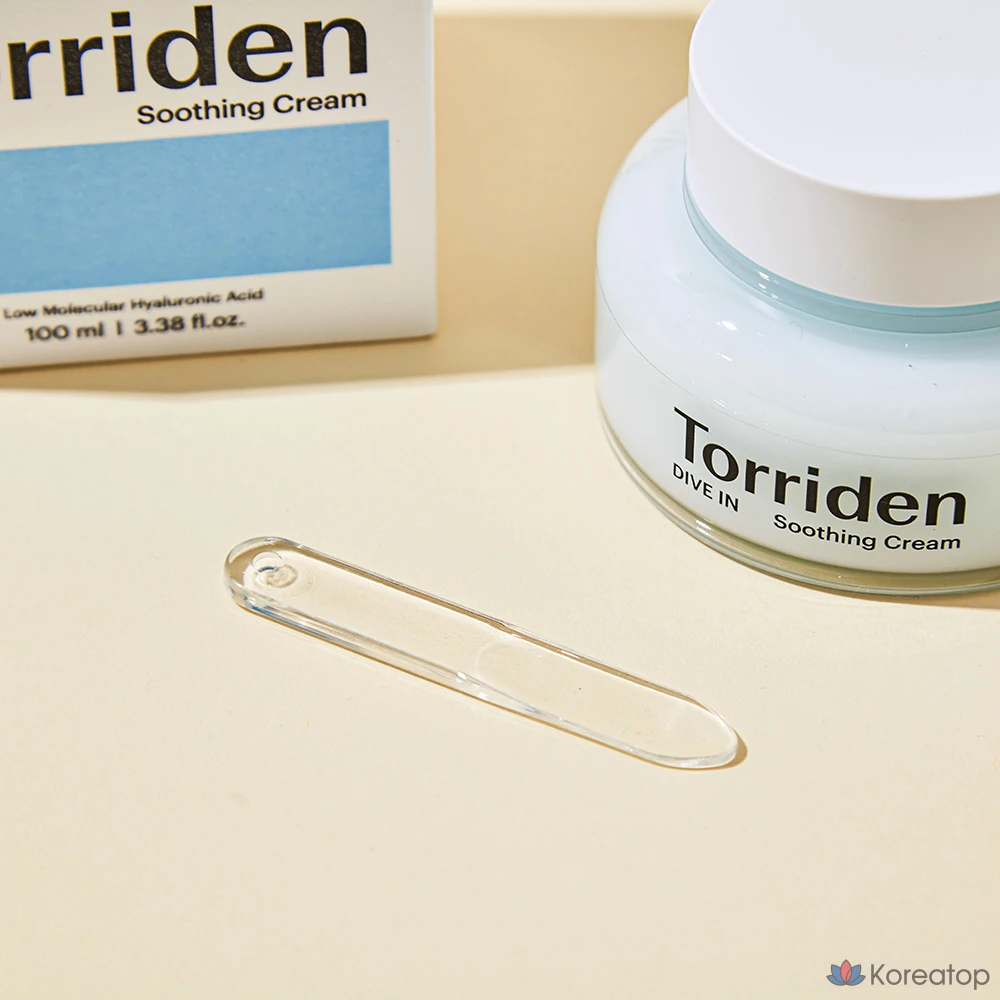 Крем Torriden Dive In Low Molecular Hyaluronic Acid Soothing Cream, 100 мл, 1 шт.