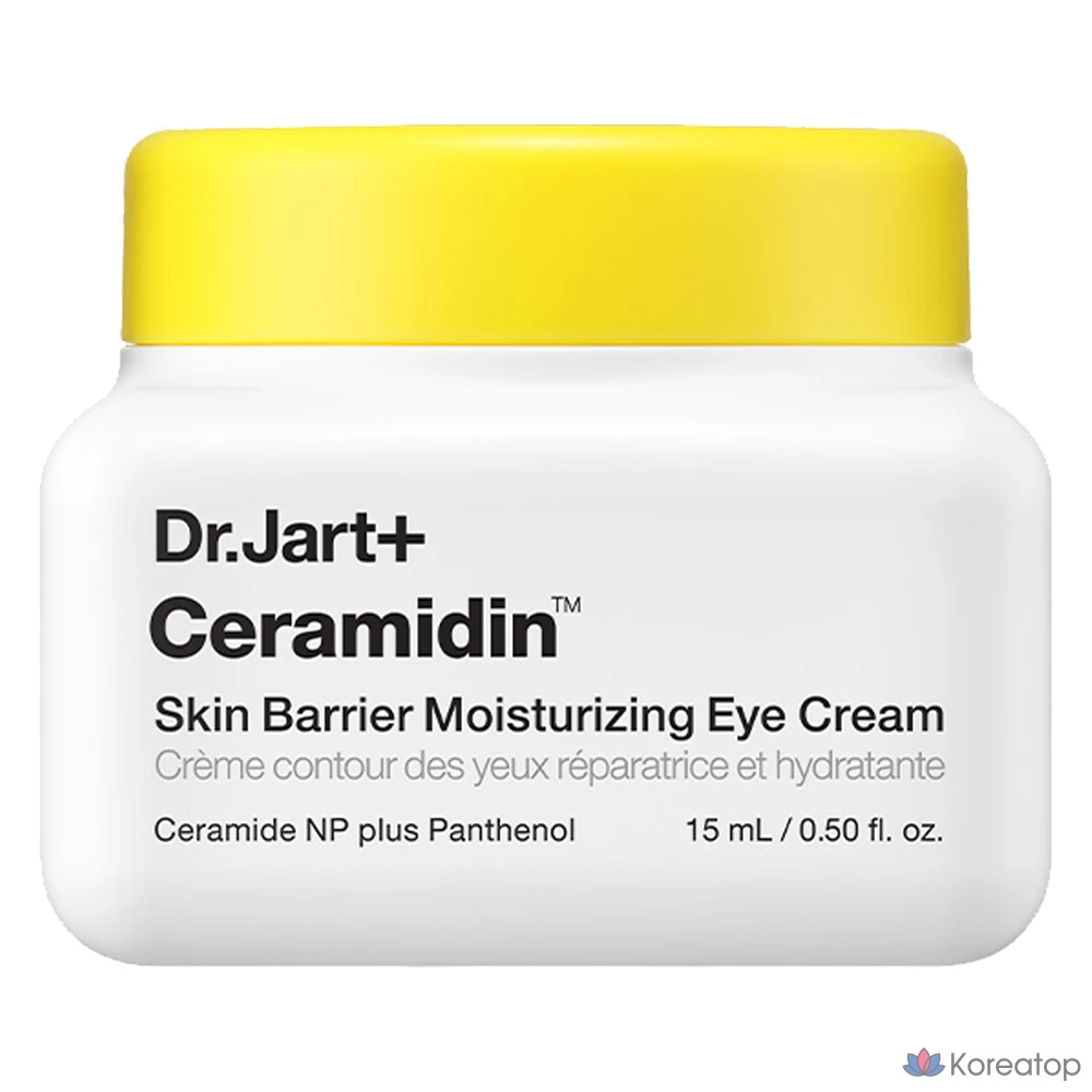 Крем для кожи вокруг глаз Dr. Jart+ Ceramidin Skin Barrier Moisturizing Eye Cream, 15 мл, 1 шт.