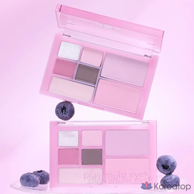 Тени для век Etude House Play Multi Eyes Shadow Palette, оттенок Cool Piece Inner Piece, 1 шт.