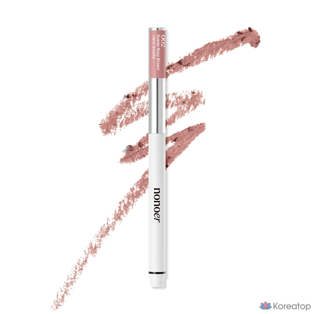 Карандаш для губ NONOER Over Detail Lip Pencil, оттенок 002 Suede Rosy Brown, 1 шт.