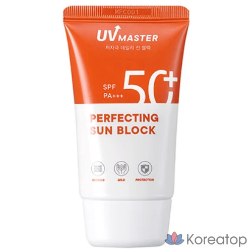 Солнцезащитный крем Tony Moly UV Master Perfecting Sun Block SPF50+ PA+++, 50 мл, 1 шт.