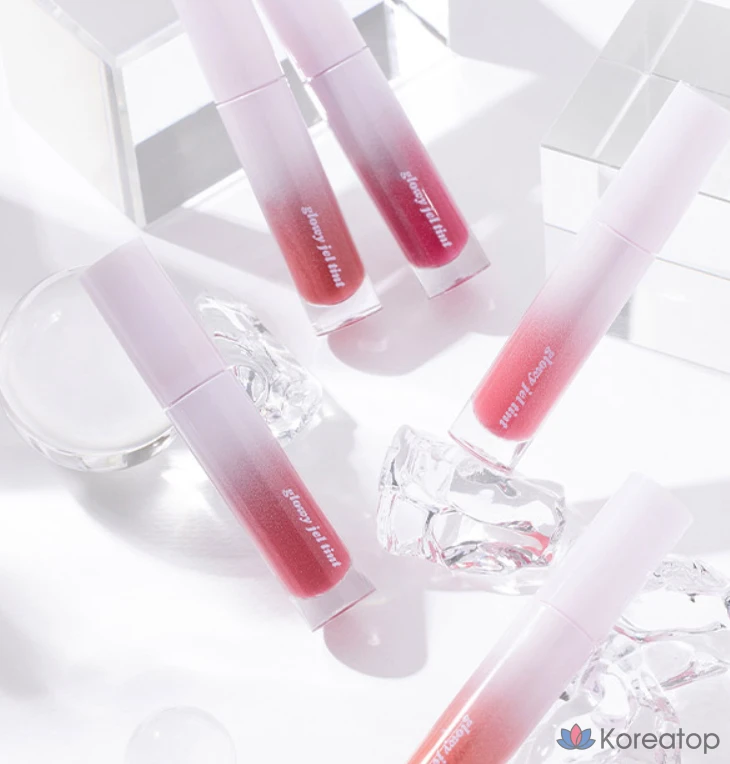 Тинт для губ MERZY Glowy Gel Tint, оттенок GJ3 Flat Pink, 4 мл, 1 шт.
