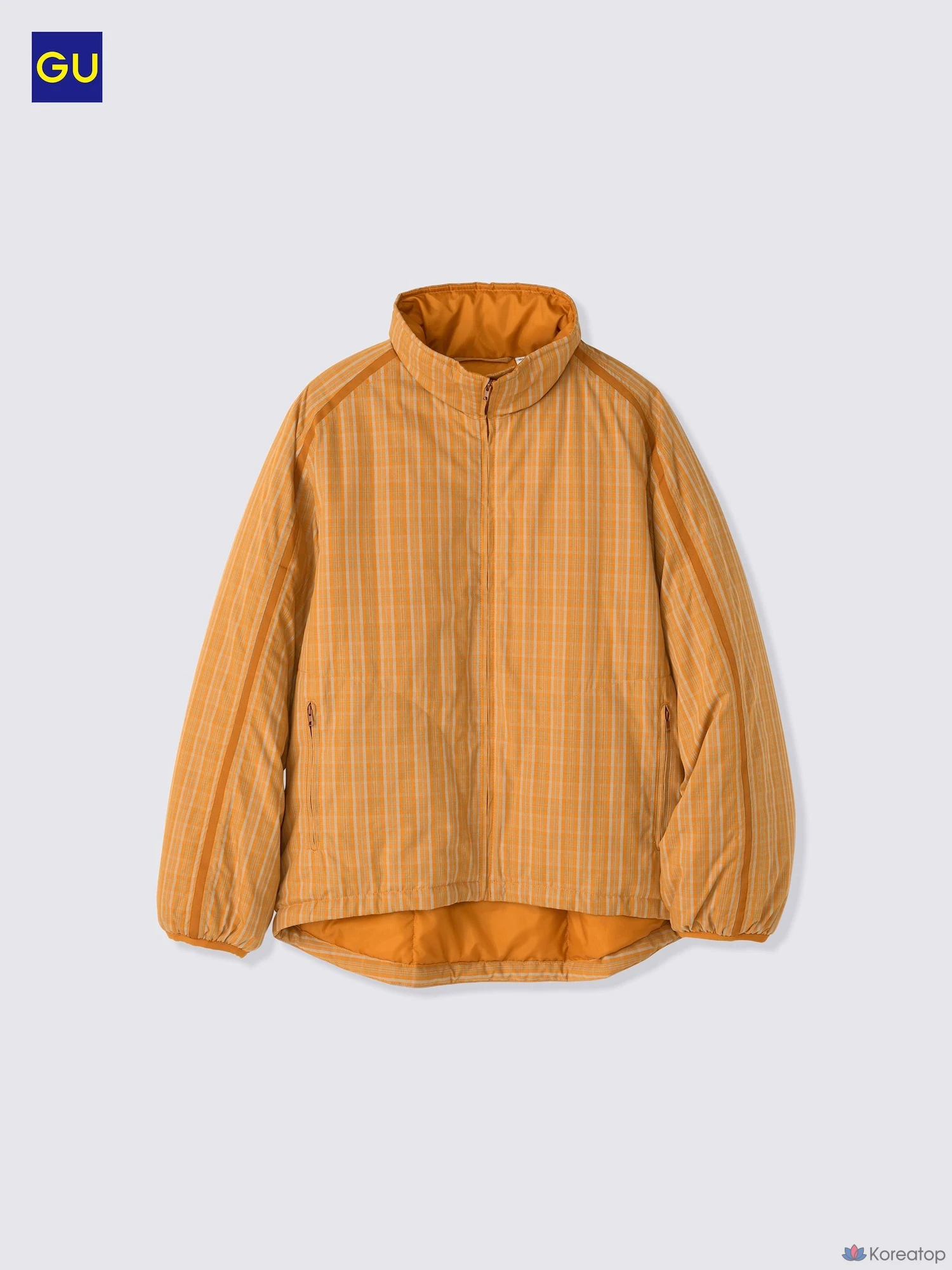 Куртка Uniqlo Padded Stand Check Jacket