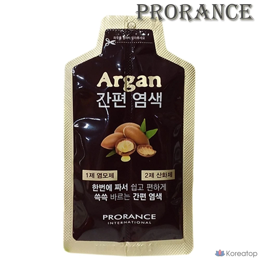 Краска для волос Prorance Argan Easy Gray Hair Cover Dye, оттенок Dark Brown, 1 шт.