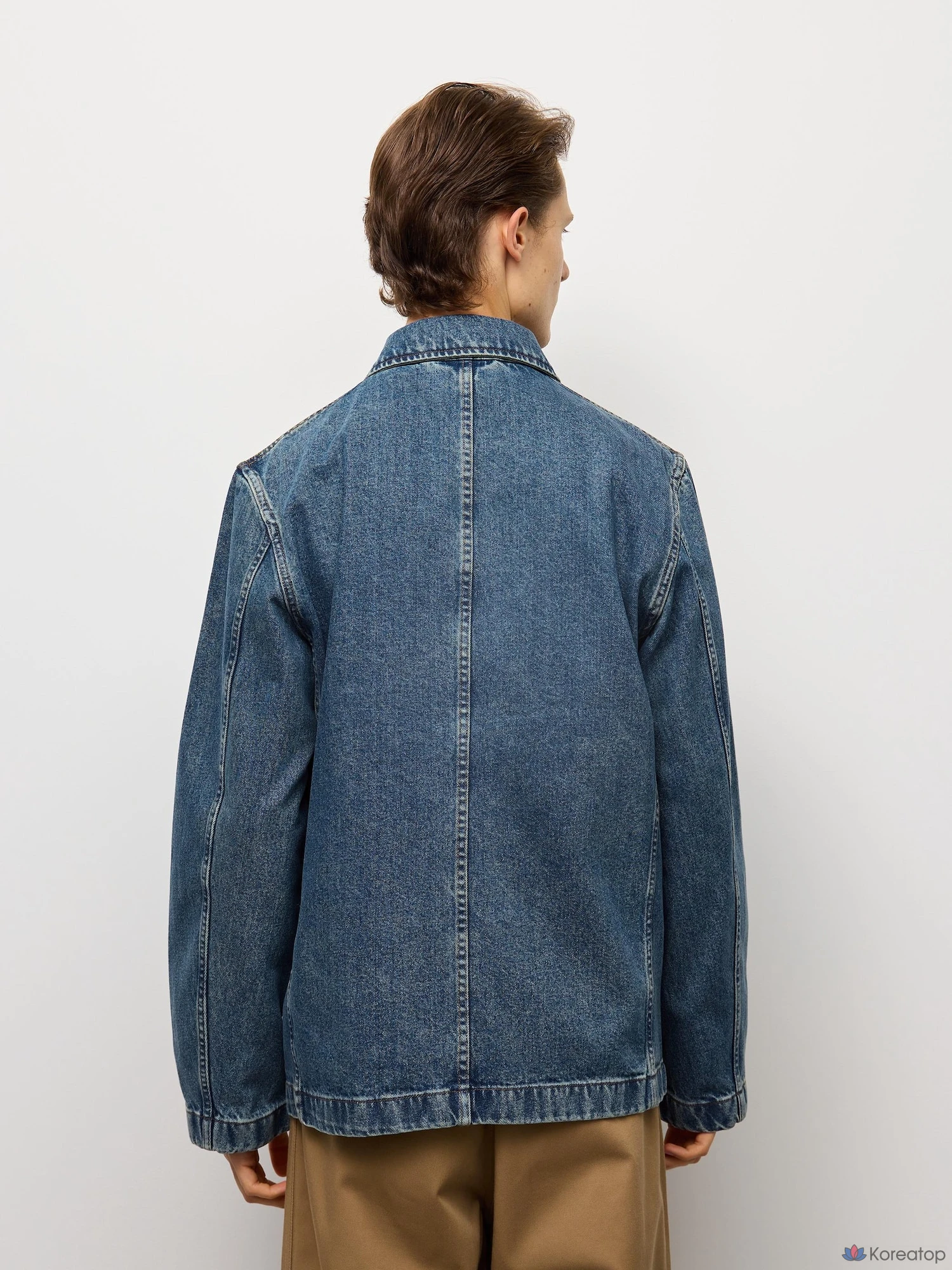 Джинсовая рабочая куртка Uniqlo Denim Work Jacket