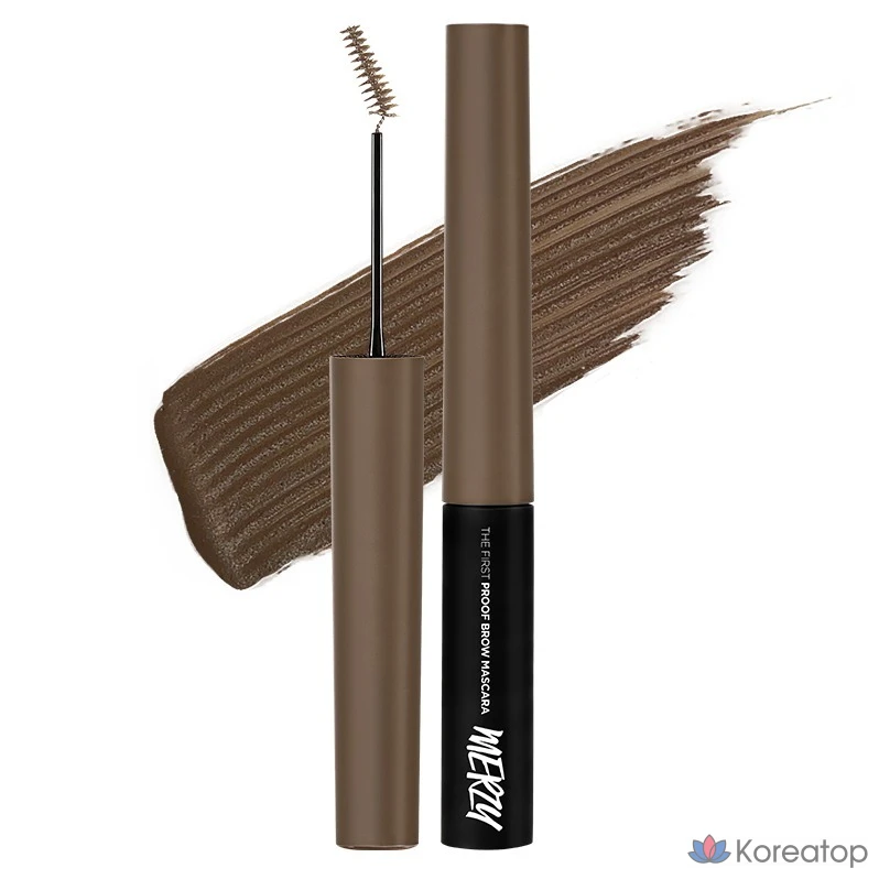 Тушь для бровей MERZY The First Proof Brow Mascara, оттенок BM3 Mocha, 3.5 г, 1 шт.