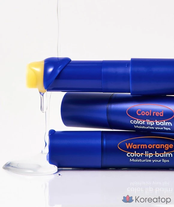 Бальзам для губ DASHU Men's Color Change Lip Balm, оттенок Warm Orange, 4 г, 1 шт.