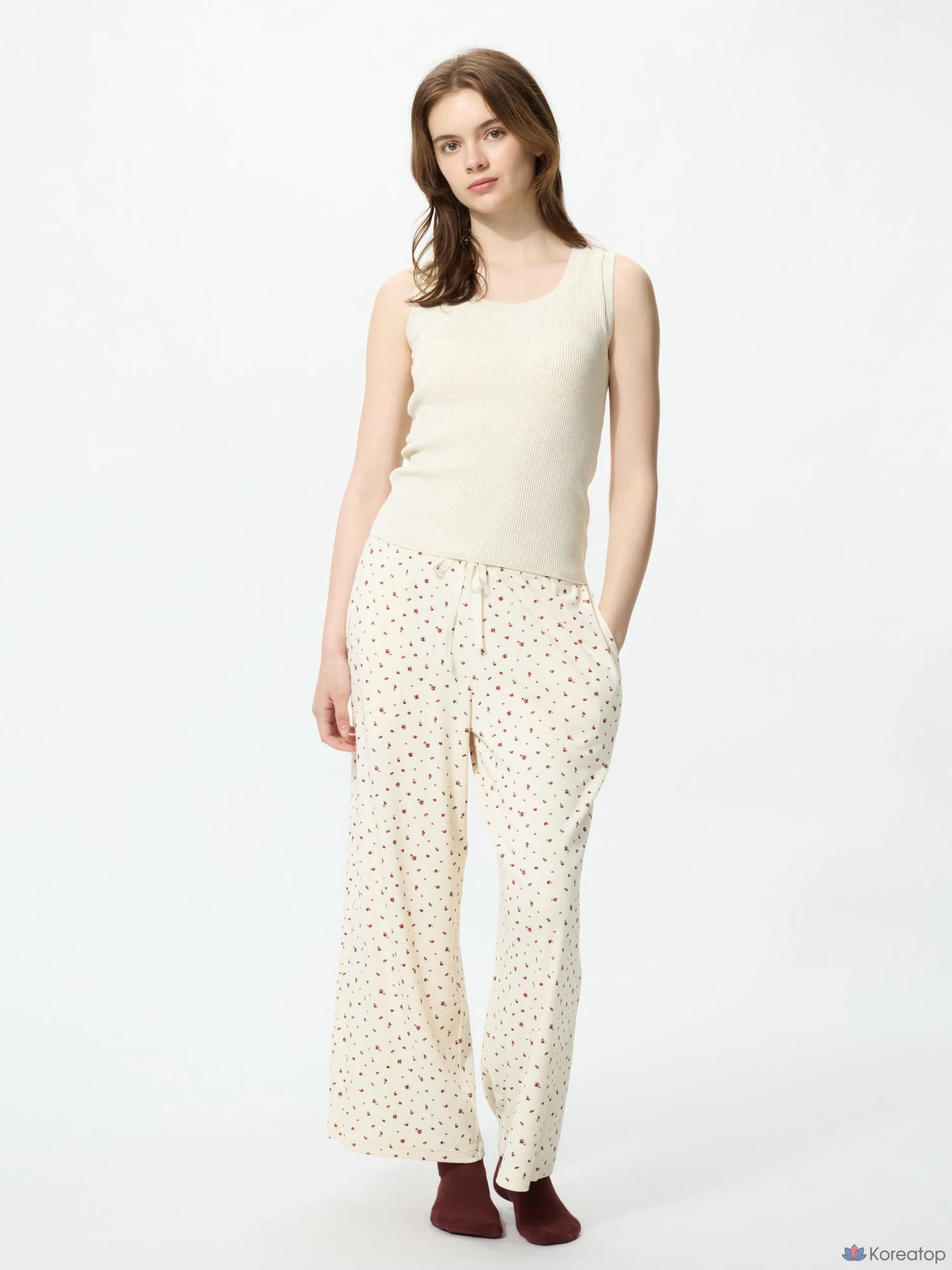 Бюстгальтер-топ Uniqlo Washable Knit Bra Top