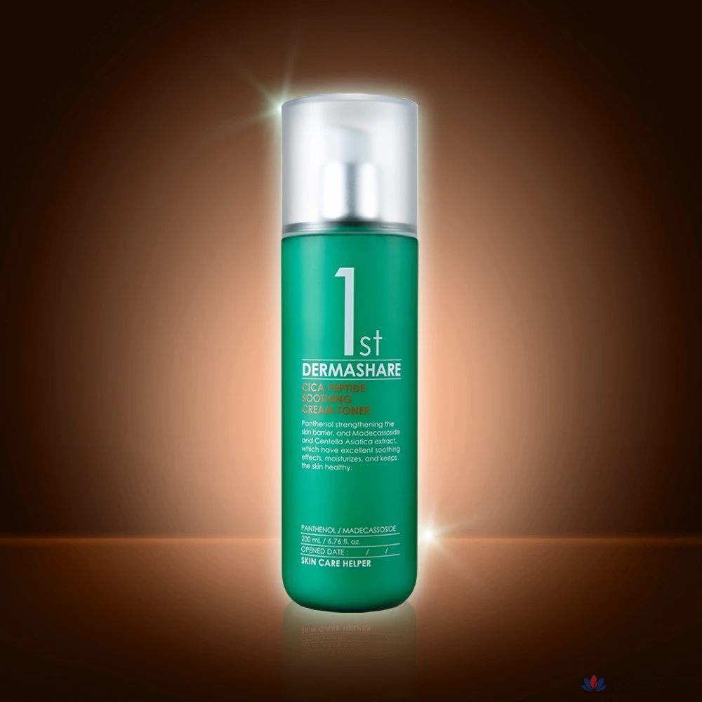 Тонер Dermashare First Cica Peptide Soothing Cream Toner, 200 мл, 1 шт.