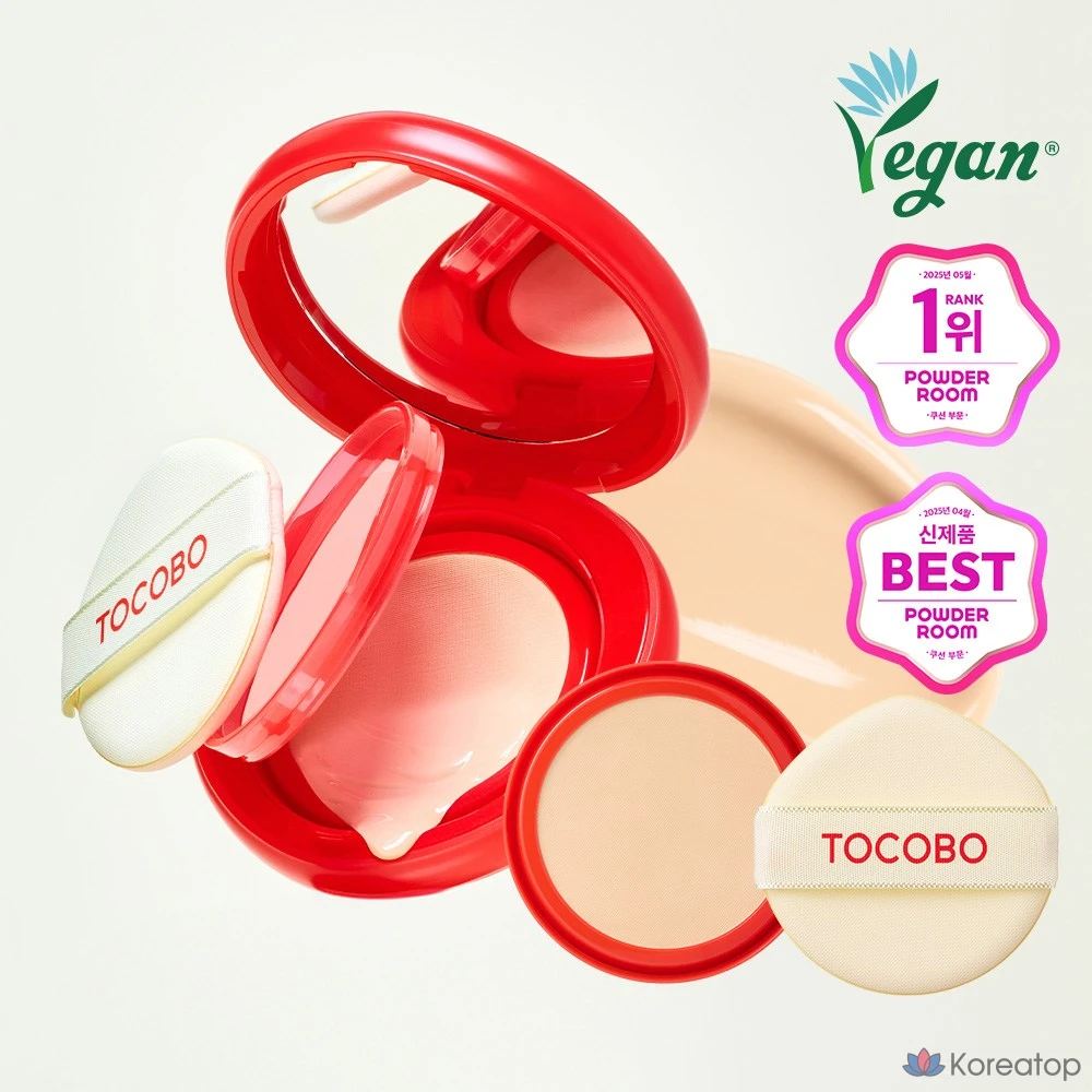 Кушон Tocobo Apple Dewy Fit Cushion, оттенок 21C Peach, 1 шт.