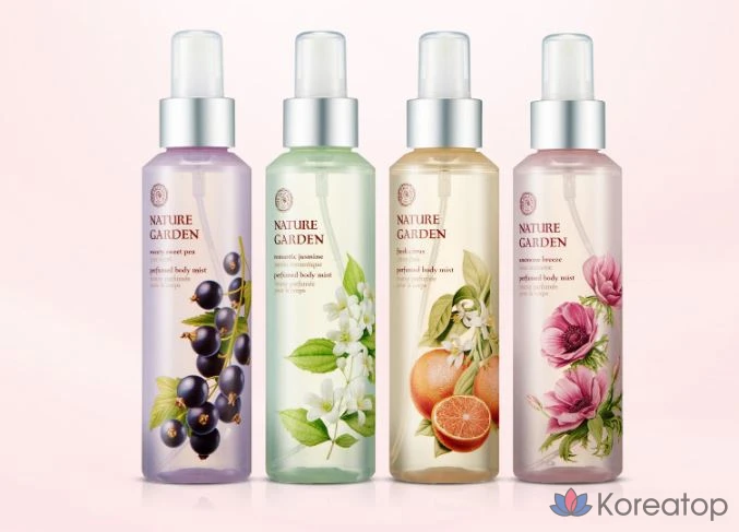 Боди-мист The Face Shop Nature Garden Perfume Anemone Breeze Floral, 155 мл, 1 шт.
