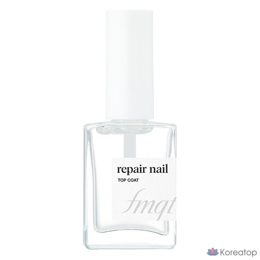 Лак для ногтей FMGT Repair Nail, оттенок 02 Top Coat, 10 мл, 1 шт.