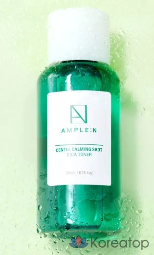 Тонер AMPLE:N Centella Calming Shot Cica, 200 мл, 1 шт.