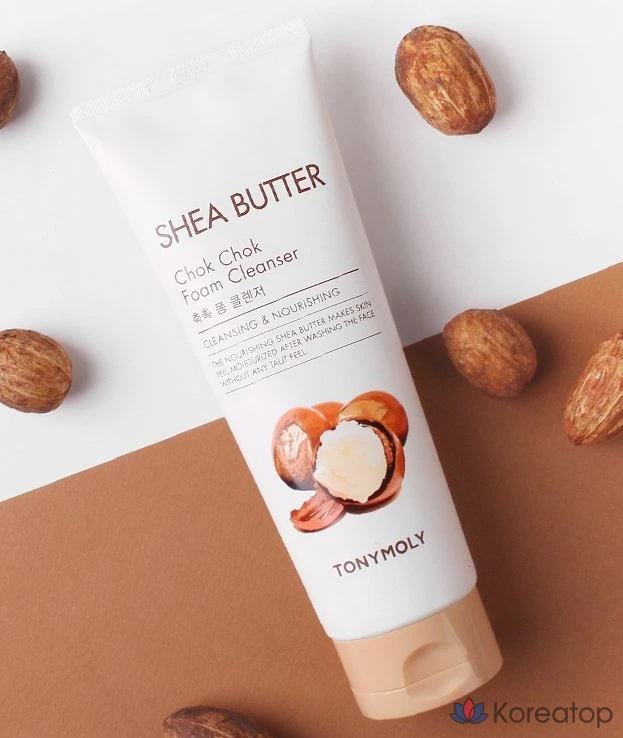 Пенка для умывания Tony Moly Shea Butter Moisture Foam Cleanser, 250 мл, 1 шт.