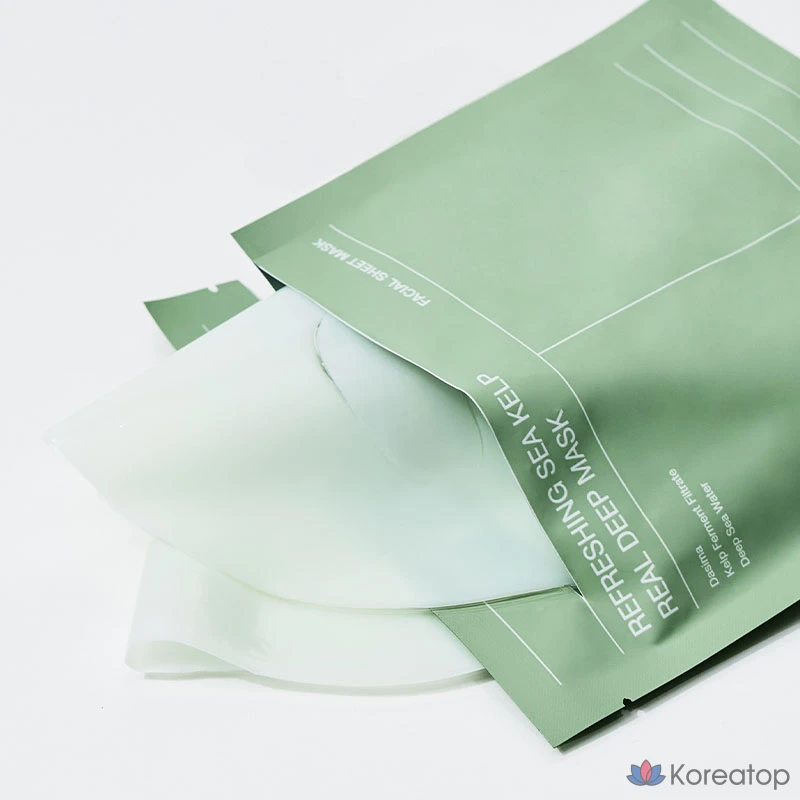 Тканевая маска для лица Biodance Refreshing Sea Kelp Real Deep Mask, 12 шт., фото 7