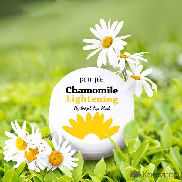 Патчи для глаз гидрогелевые Petitfee Camomile Lightning Hydrogel Eye Patch, 1 шт.