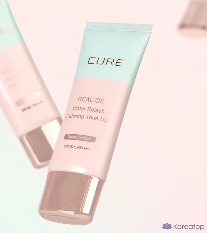 Солнцезащитный крем KIM JEONG MOON Aloe La Sens Roe Cure Realoe Water Splash Calming Tone-Up Sun Cream SPF50+ PA++++, 40 г, 1 шт.