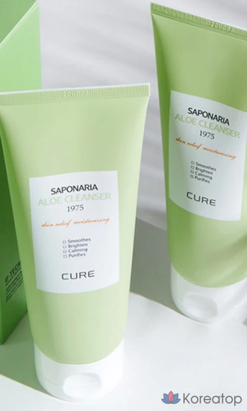 Крем-очищающее средство KIM JEONG MOON Aloe La Sense Roe Cure Saponaria Cleanser 1975, 150 мл, 1 шт.