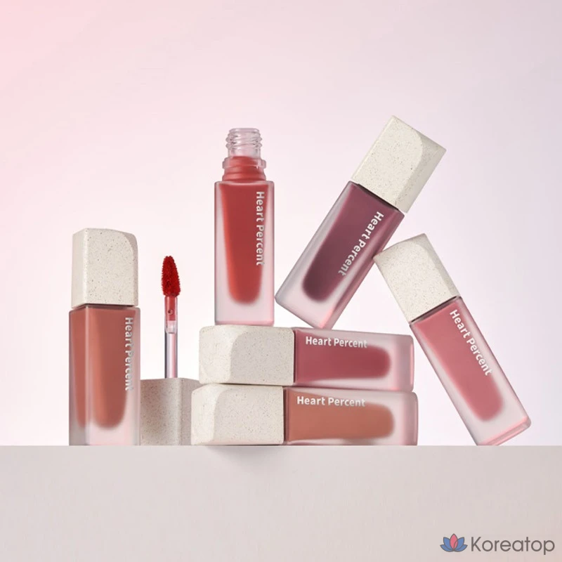 Тинт для губ Heart Percent Dot On Mood Blurry Fog Tint, оттенок 05 Petal Rose, 6 г, 1 шт.