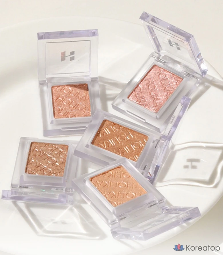 Тени для век Holika Holika My Fave Piece Eye Glitz Shadow, оттенок 27 Demure, 1 шт.