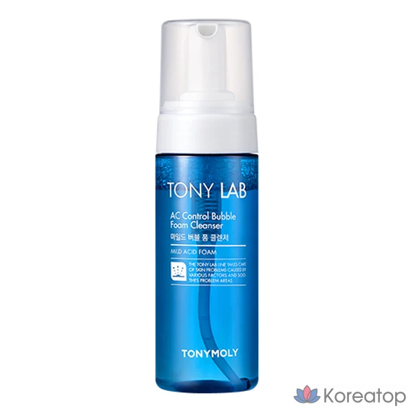 Пенка для умывания Tony Moly Tony Lab AC Control Bubble Foam Cleanser, 150 мл, 1 шт.