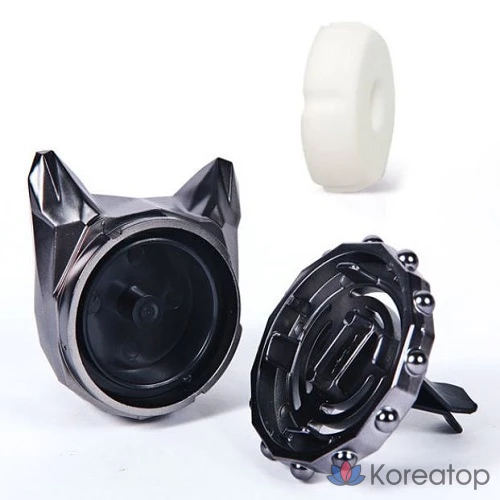 Ароматизатор для автомобиля DA99 Clip Type Carbon Black, 1 шт.