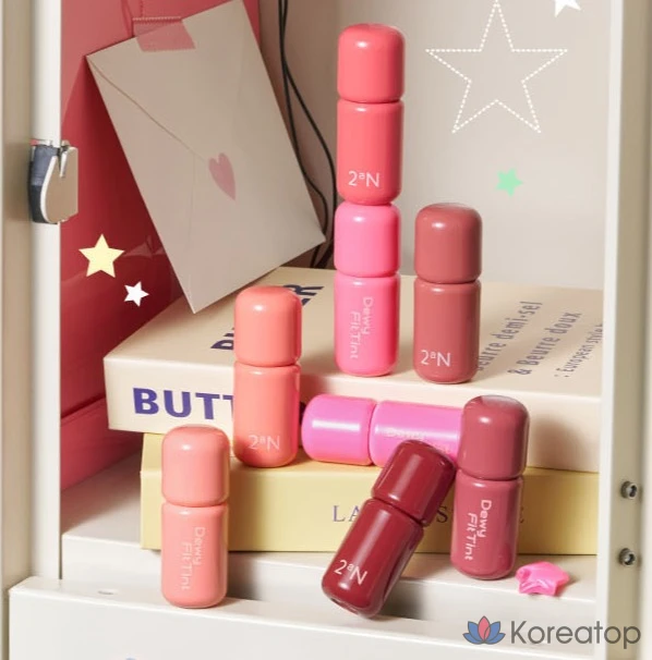 Тинт для губ 2an Dewy Fit Tint, оттенок 04 Peony, 1 шт.