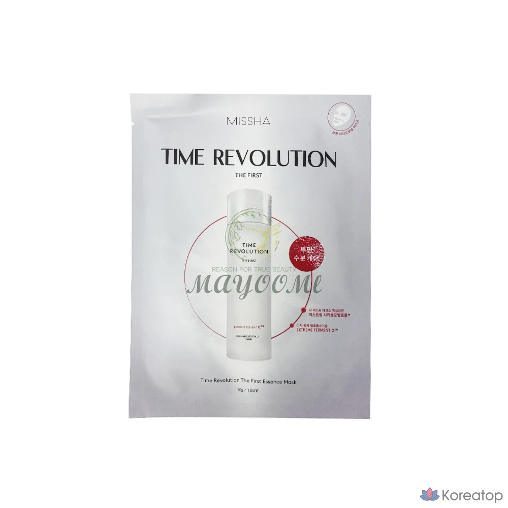Тканевая маска для лица Missha Time Revolution The First Essence Mask, 30 г, 1 шт.