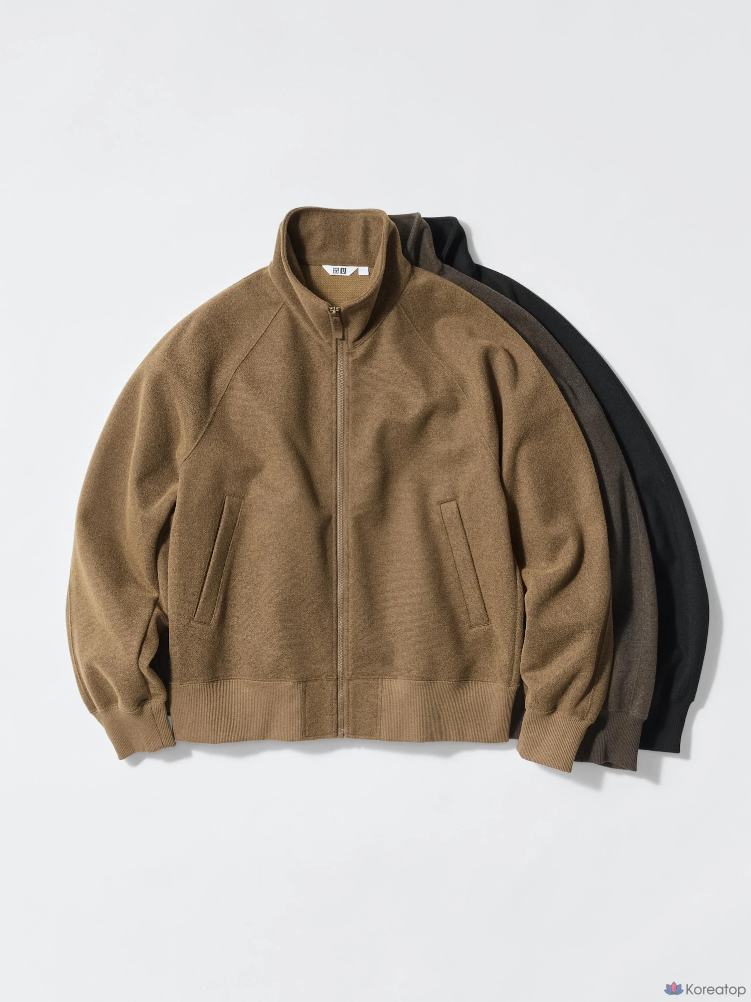 Блузон Uniqlo Brushed Full Zip Blouson