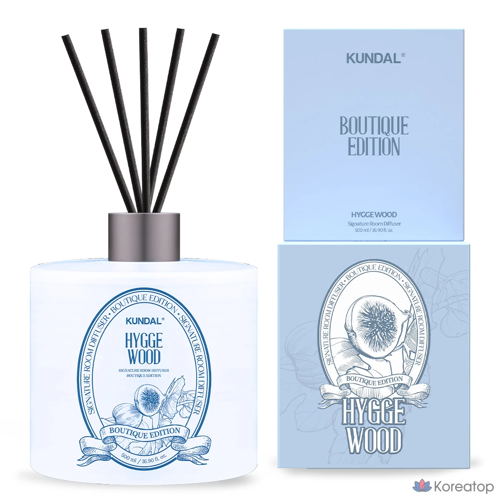 Диффузор для дома Kundal Signature Room Diffuser Boutique Edition, 500 мл, 1 шт.