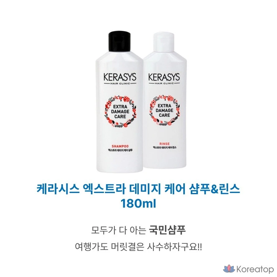 Набор для ухода KeraSys Travel 5-piece Set, 1 шт.
