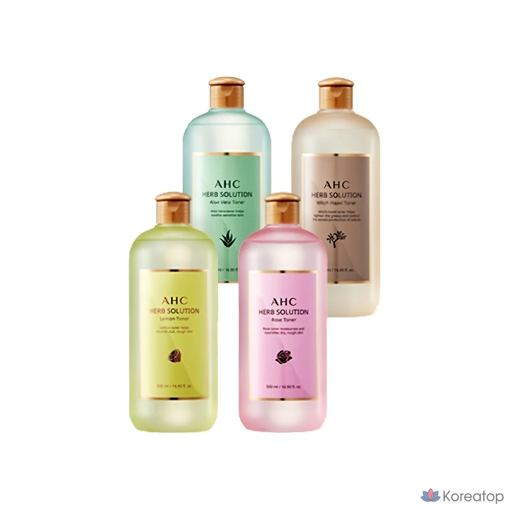 Тонер AHC Herb Solution Lemon Toner, 500 мл, 1 шт.