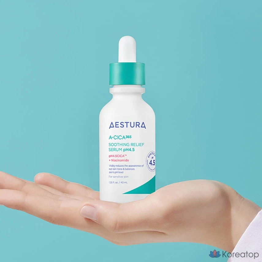 Сыворотка AESTURA A-Cica 365 Blemish Calming Serum pH 4.5, 40 мл, 1 шт.