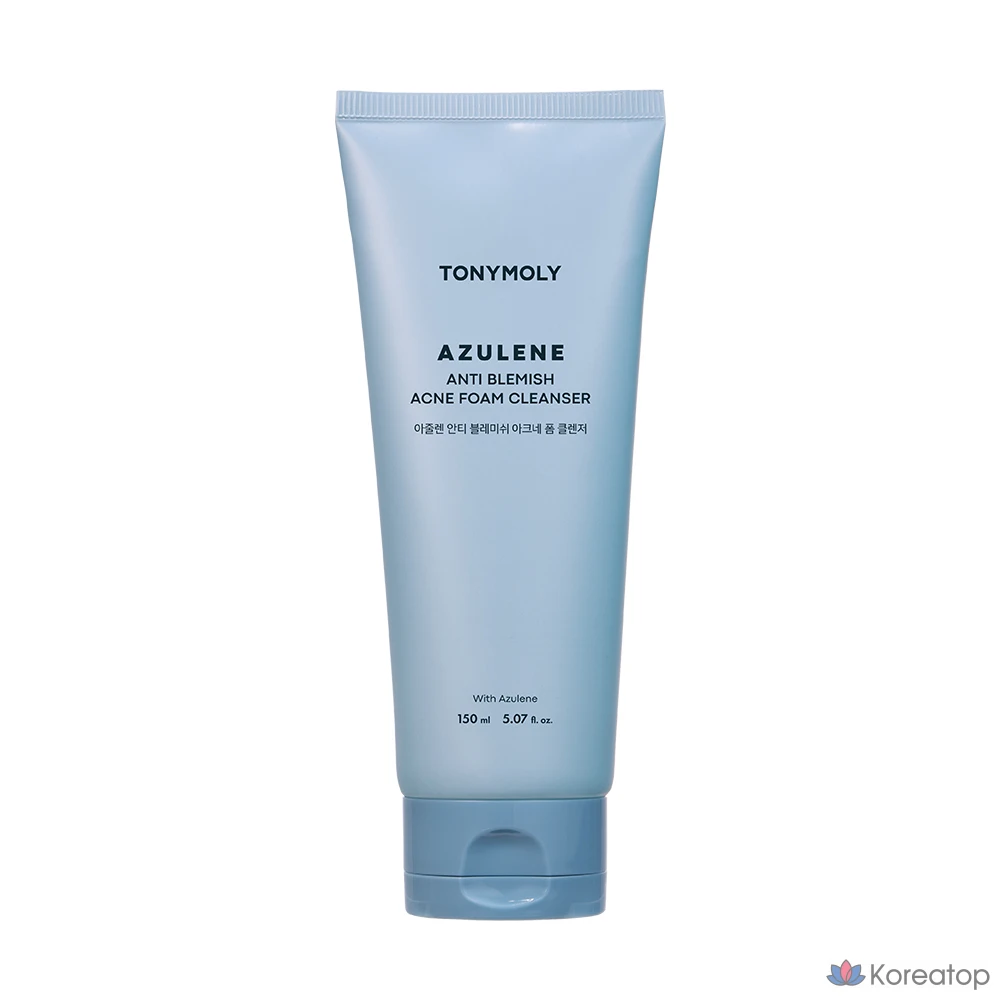 Пенка для умывания Tony Moly Azulene Anti-Blemish Acne Foam Cleanser, 150 мл, 1 шт.
