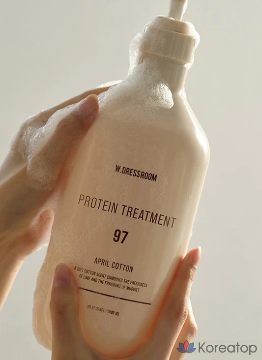 Кондиционер для волос W.Dressroom Protein Hair Loss Care Treatment No 97 April Cotton, 1 л, 1 шт.