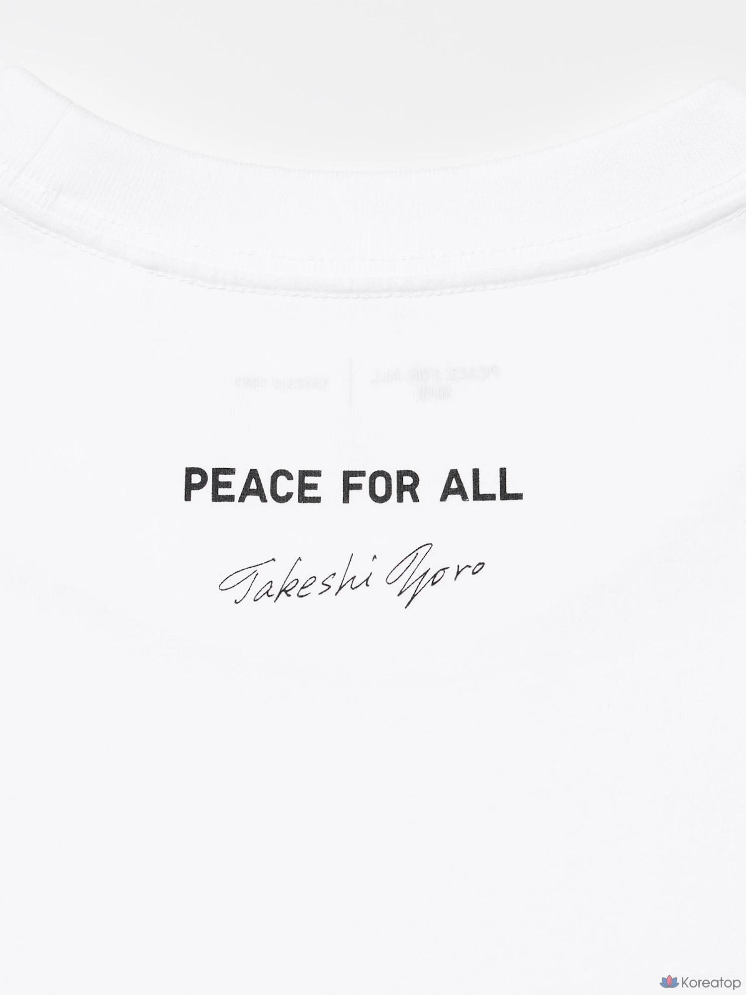 Футболка Uniqlo PEACE FOR ALL Graphic T Regular Fit Takeshi Yoro