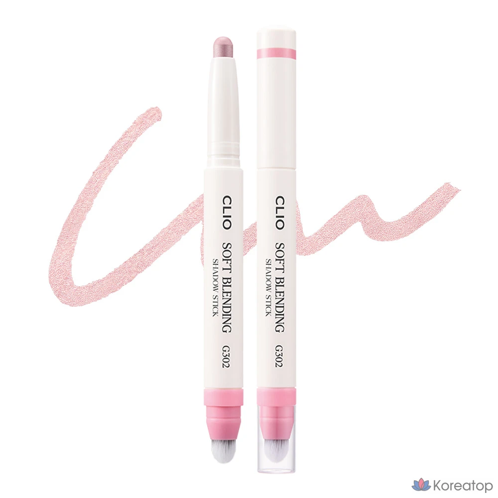 Тени для век Clio Soft Blending Shadow Stick, оттенок G302 Kitten Pink, 1 шт.